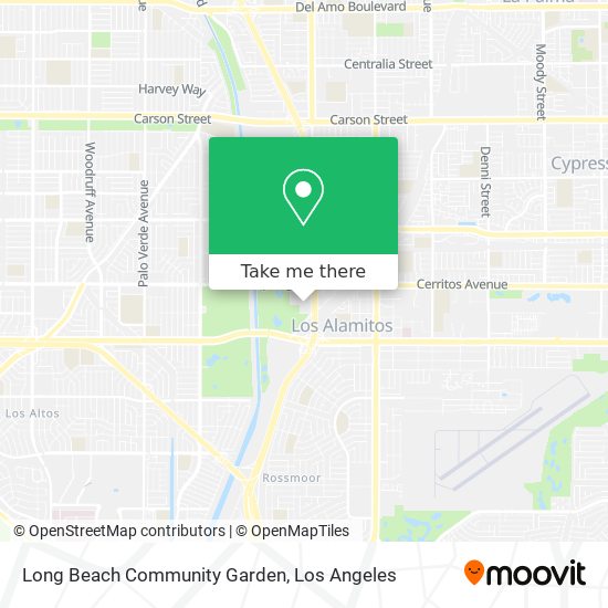 Mapa de Long Beach Community Garden