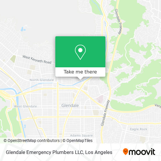 Glendale Emergency Plumbers LLC map