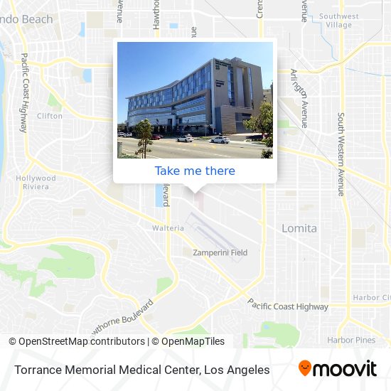 Mapa de Torrance Memorial Medical Center