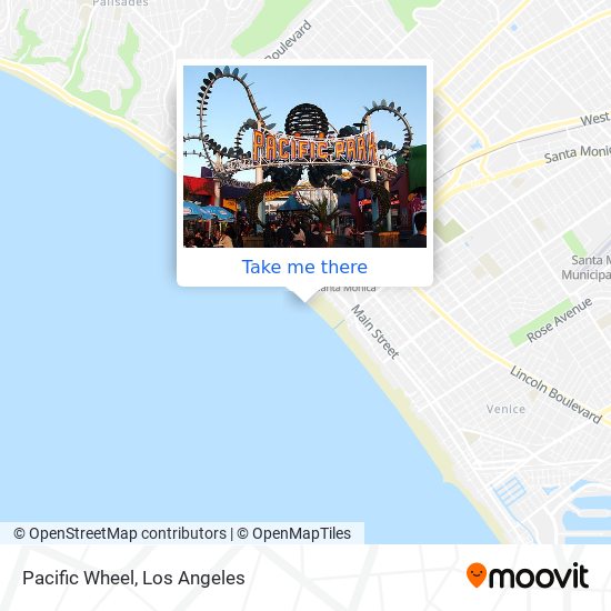 Mapa de Pacific Wheel