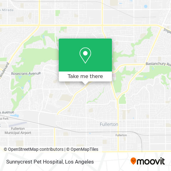 Mapa de Sunnycrest Pet Hospital