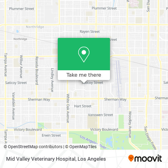 Mapa de Mid Valley Veterinary Hospital