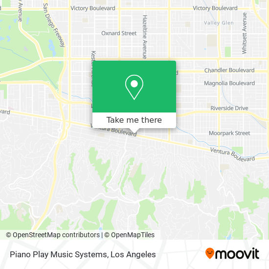 Piano Play Music Systems map