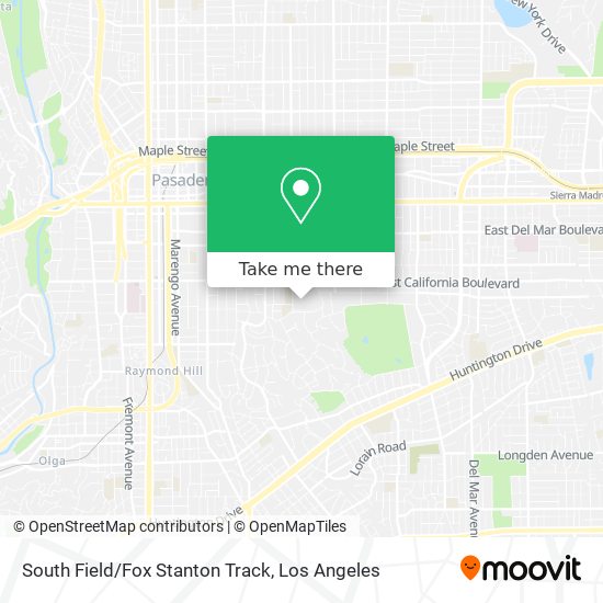 South Field/Fox Stanton Track map