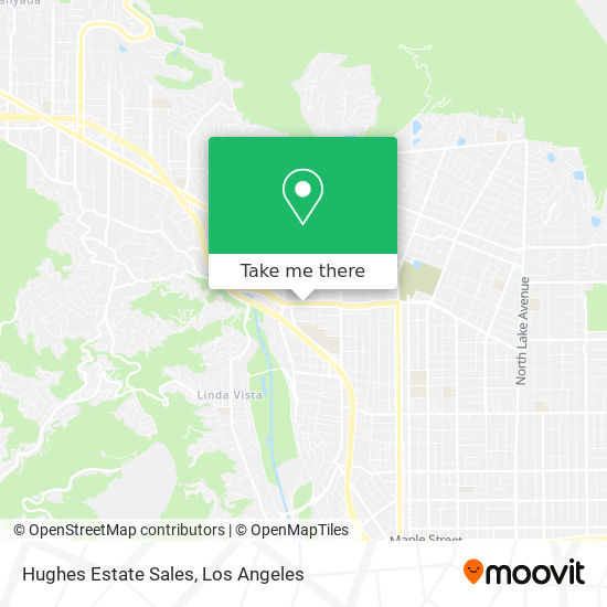 Hughes Estate Sales map