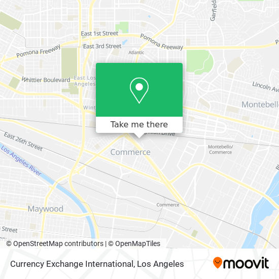 Currency Exchange International map