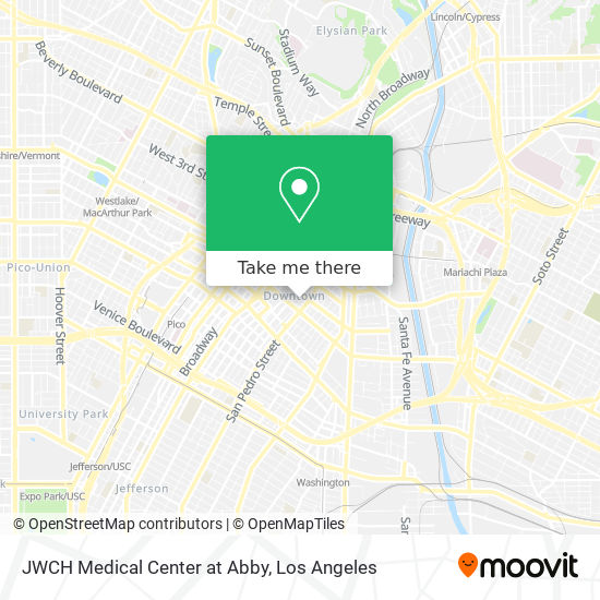 JWCH Medical Center at Abby map