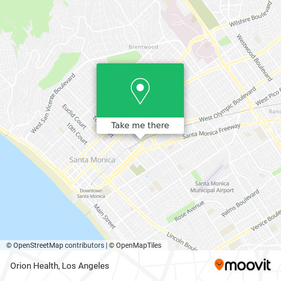 Mapa de Orion Health