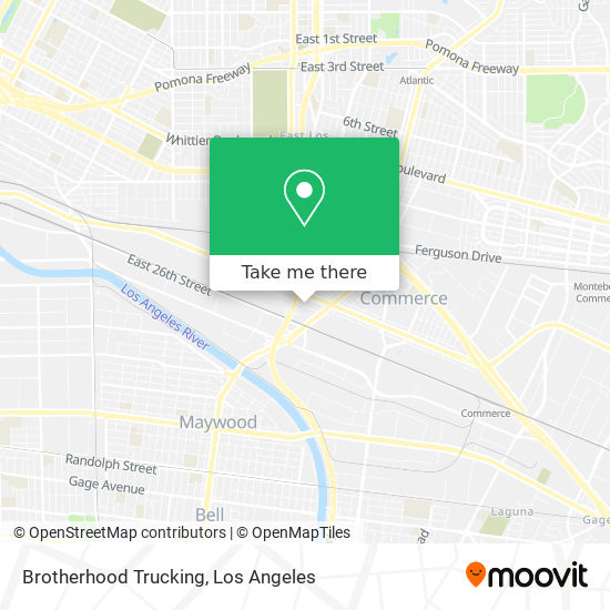Mapa de Brotherhood Trucking