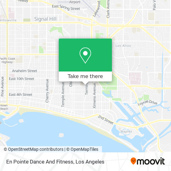 Mapa de En Pointe Dance And Fitness