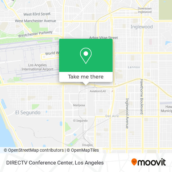 DIRECTV Conference Center map
