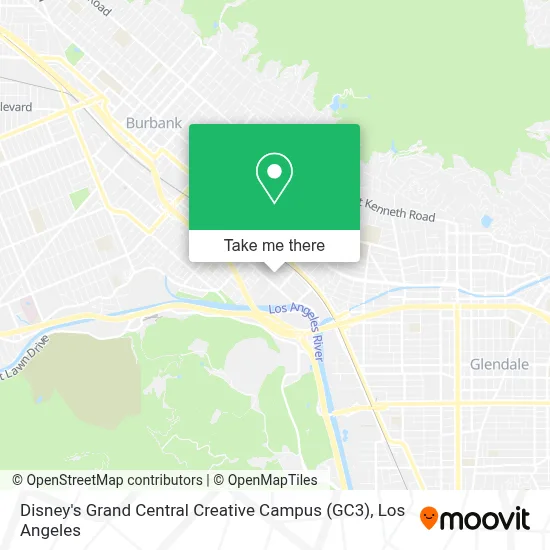 How to Get to Disney's Grand Central Creative Campus (GC3) in Glendale ...