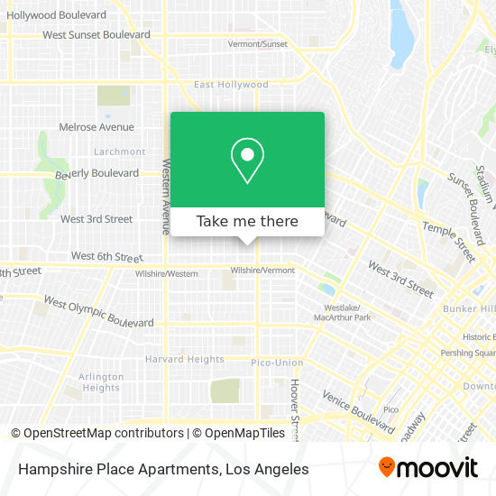 Hampshire Place Apartments map