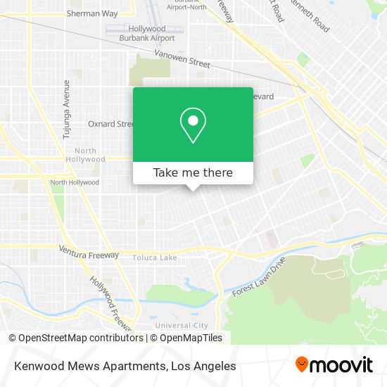 Mapa de Kenwood Mews Apartments