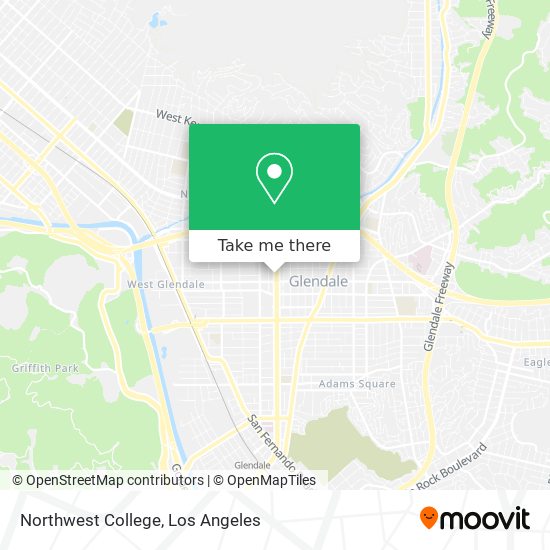 Mapa de Northwest College