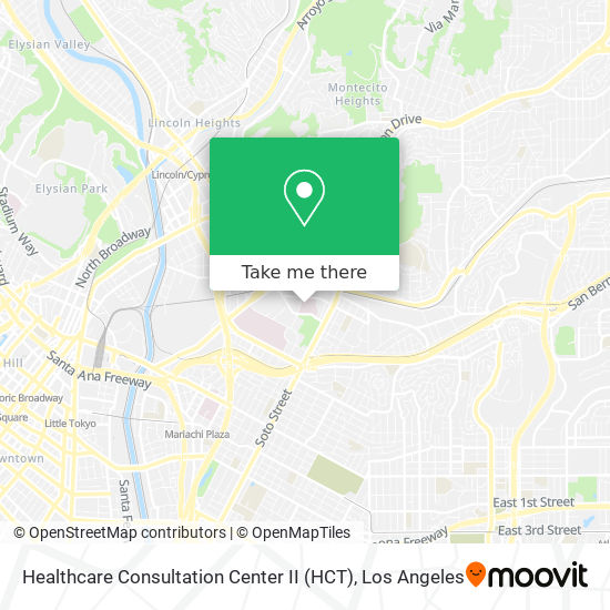 Healthcare Consultation Center II (HCT) map