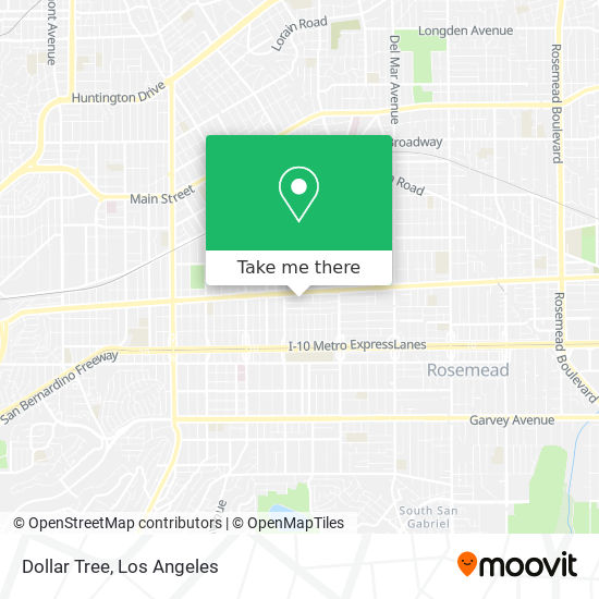 Dollar Tree map