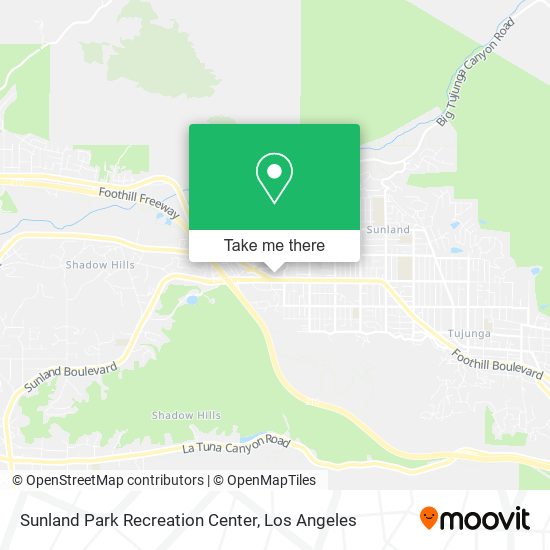 Mapa de Sunland Park Recreation Center