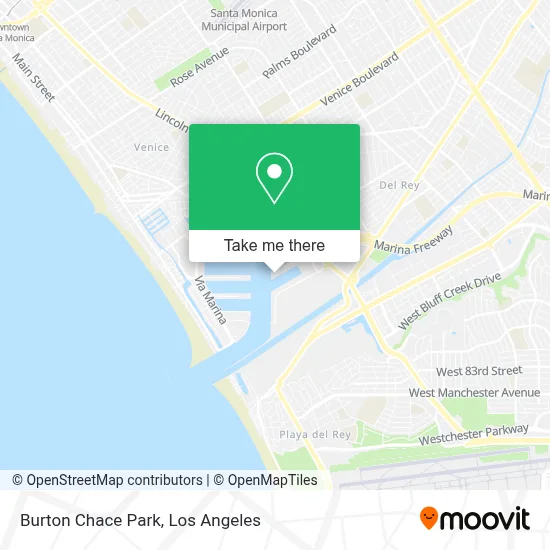 Burton Chace Park map