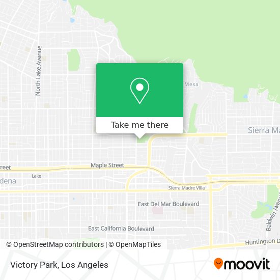 Victory Park map