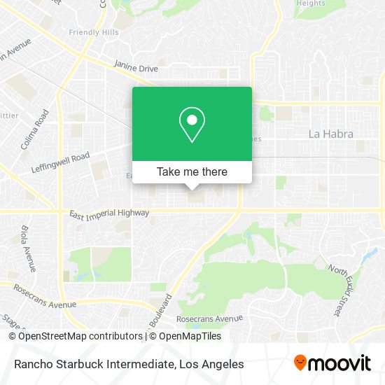 Rancho Starbuck Intermediate map