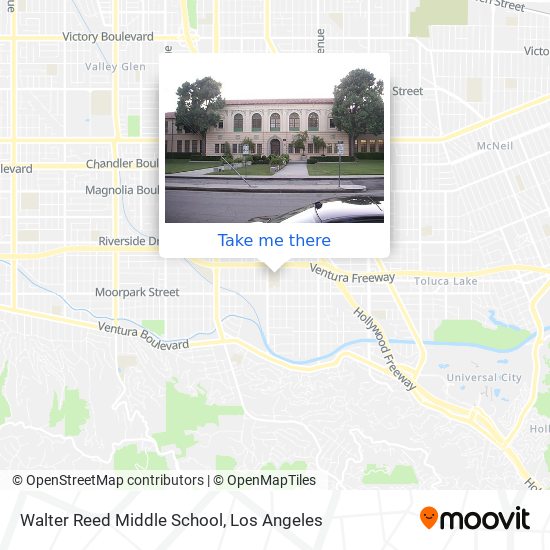 Mapa de Walter Reed Middle School