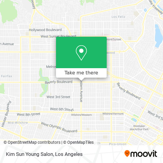 Kim Sun Young Salon map