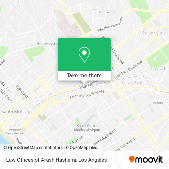 Law Offices of Arash Hashemi map