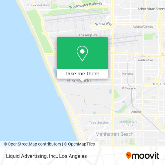 Liquid Advertising, Inc. map