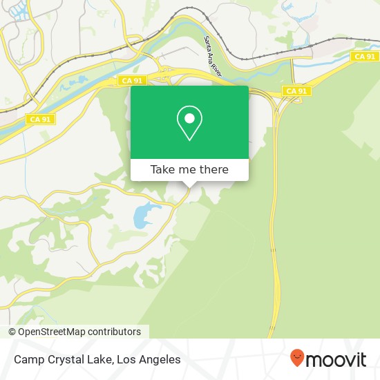 Camp Crystal Lake map