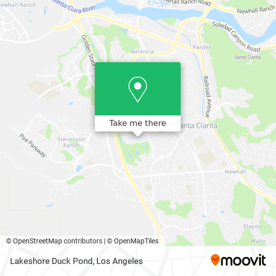 Lakeshore Duck Pond map