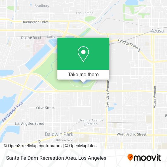 Santa Fe Dam Bike Trail Map How To Get To Santa Fe Dam Recreation Area In Irwindale By Bus Or Light  Rail?