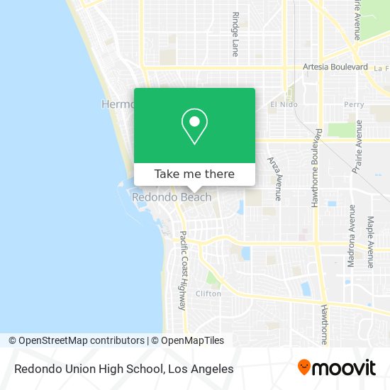 Mapa de Redondo Union High School