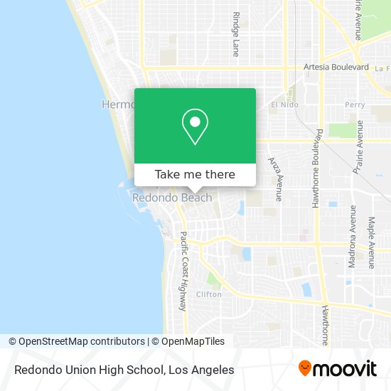 Redondo Union High School map