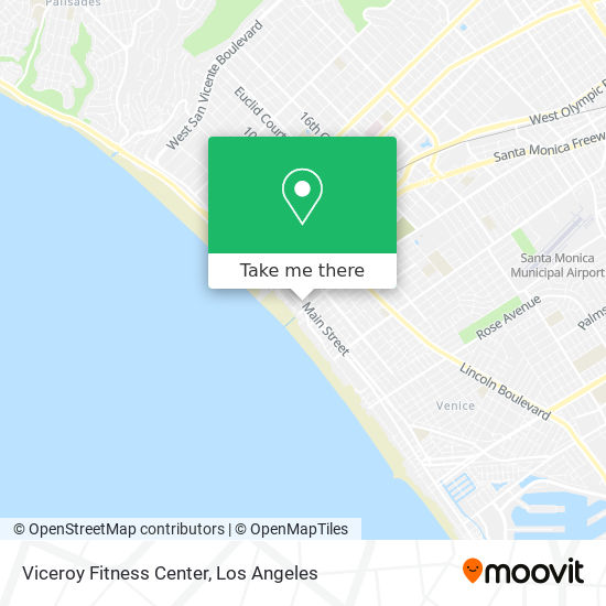 Viceroy Fitness Center map