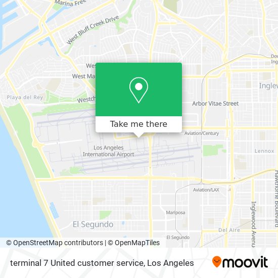 terminal 7 United customer service map