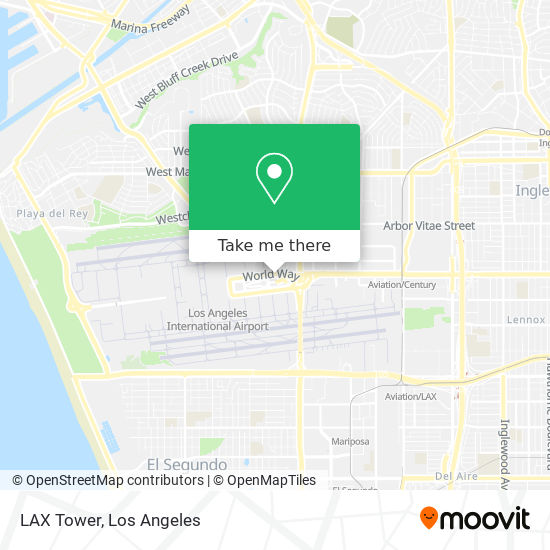 Mapa de LAX Tower