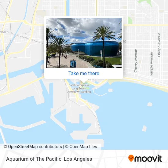 Aquarium of The Pacific map