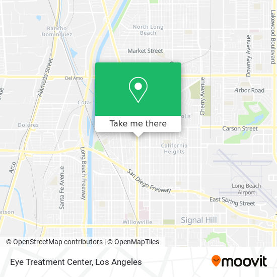 Mapa de Eye Treatment Center