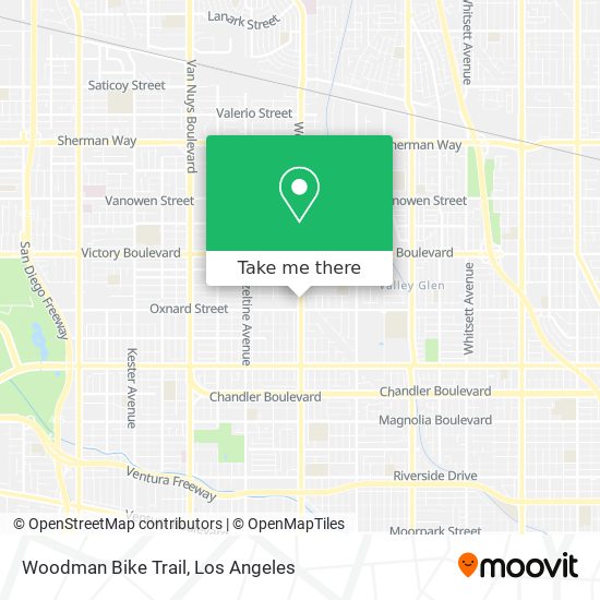 Woodman Bike Trail map