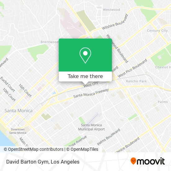 David Barton Gym map