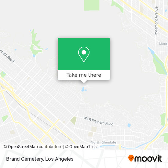 Brand Cemetery map