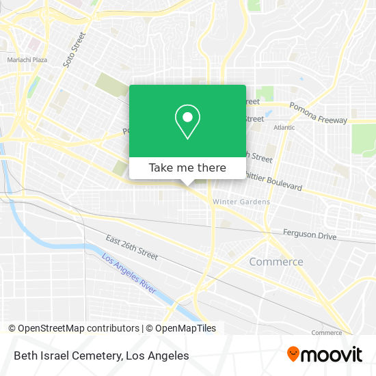 Mapa de Beth Israel Cemetery