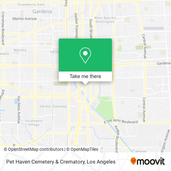 Pet Haven Cemetery & Crematory map