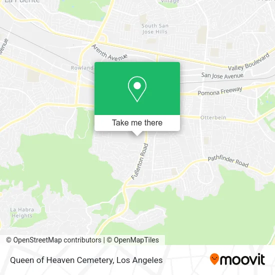 Queen of Heaven Cemetery map
