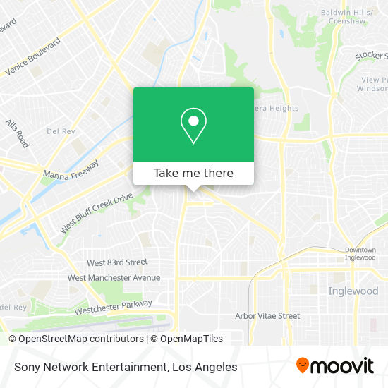 Mapa de Sony Network Entertainment