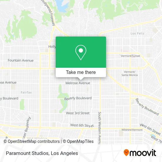 Paramount Studios map