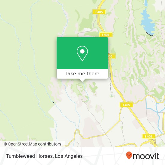 Tumbleweed Horses map