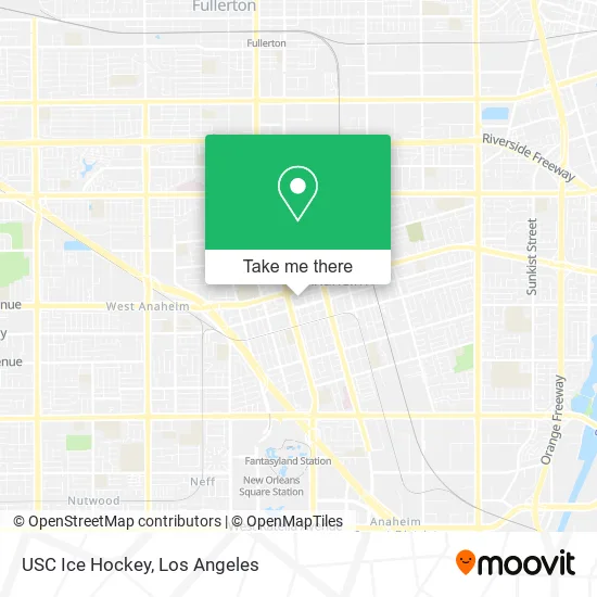 USC Ice Hockey map