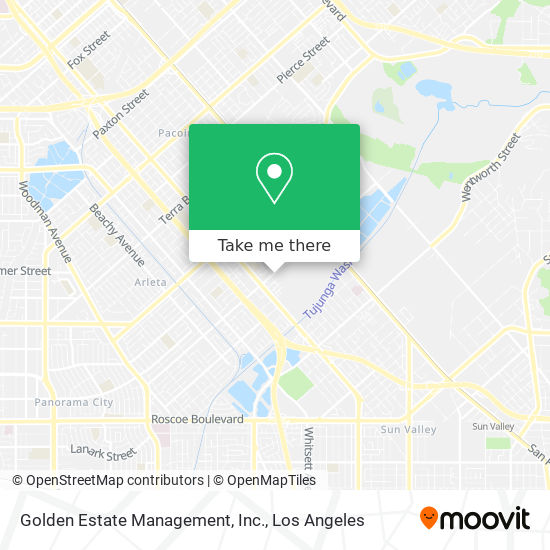 Golden Estate Management, Inc. map